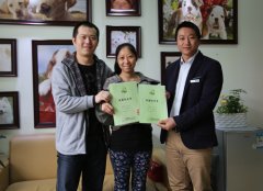 西安杨先生成功签约加盟圣宠宠物连锁