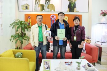 江苏南京李先生成功签约圣宠宠物连锁店