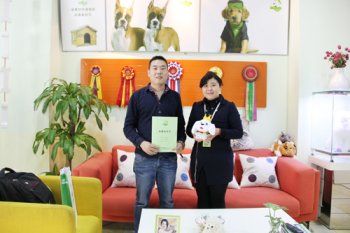 河南新乡马先生成功签约圣宠宠物连锁店