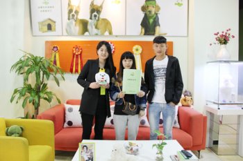 江苏海门姜女士成功签约圣宠宠物连锁店