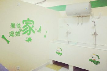 圣宠宠物广州琶洲新村店美容区