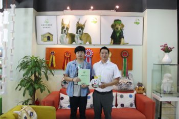 江苏宦先生成功签约圣宠宠物连锁店