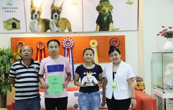 喜报：河南信阳祁先生成功签约圣宠宠物连锁店