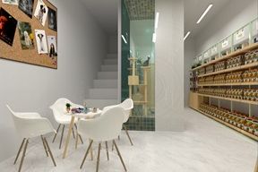 圣宠宠物高密锦绣梨园店装修设计图