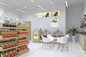 圣宠宠物常州中江花苑店装修设计图