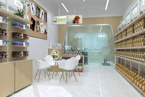 圣宠宠物济宁洸河新苑店装修设计图