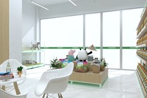 圣宠宠物南京水岸康城店装修设计图