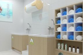 圣宠宠物青岛金沙滩一号店装修设计图