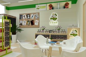 圣宠宠物山西运城河津店装修设计图