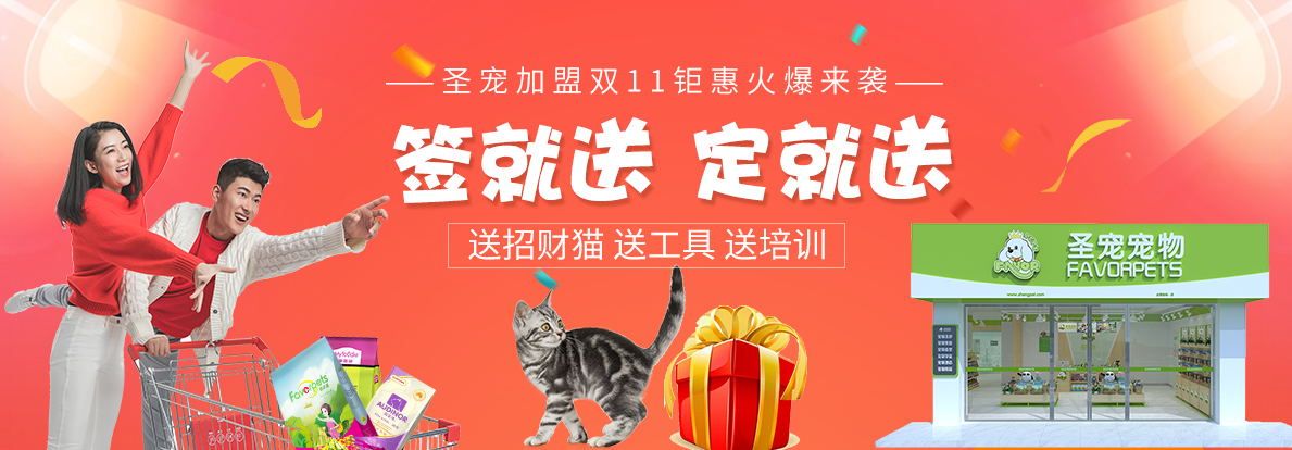 圣宠 双11钜惠  签就送  定就送