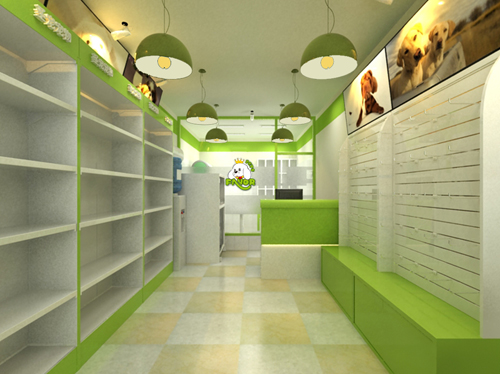 宠物店装修效果图