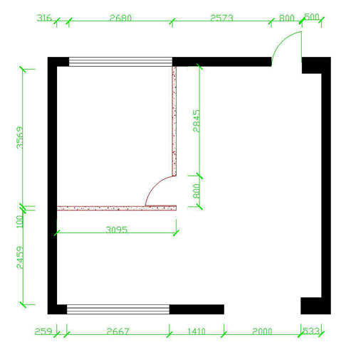 圣宠宠物店高碑店白沟镇店  隔断图