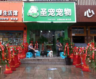 圣宠宠物店（贵州遵义县店）开业