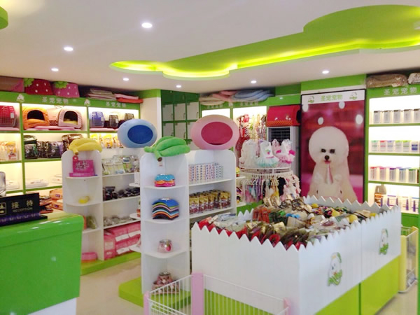 天津宠物店内景