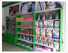 遵义县万寿广场宠物店内景