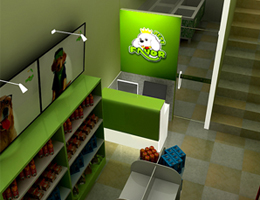 常州宠物店装修设计图3