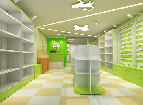 哈尔滨哈西万达宠物店装修设计图