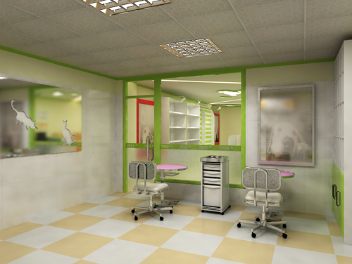 哈尔滨哈西万达宠物店装修设计图