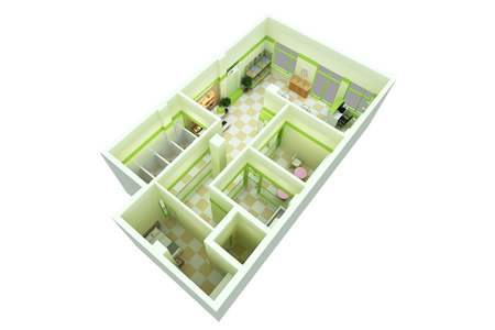 圣宠宠物大庆时代广场店的装修设计效果图