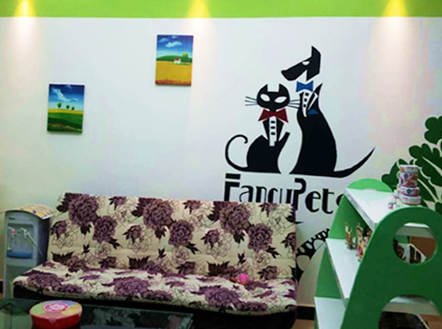 圣宠桂林世纪新城宠物店休息区