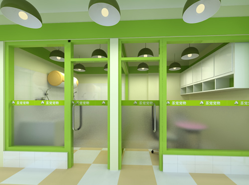 圣宠安徽宿州锦绣江南宠物店装修设计图