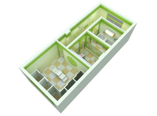圣宠安徽宿州锦绣江南宠物店装修设计图