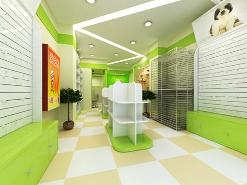 北京顺义花溪渡店装修设计效果图