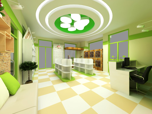 圣宠昌平金隅万科宠物店装修效果图
