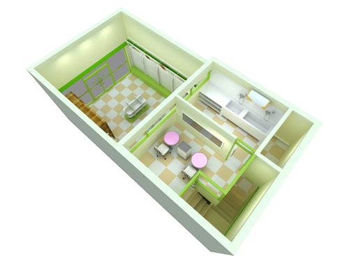 圣宠广东丰顺锦江路宠物店装修效果图