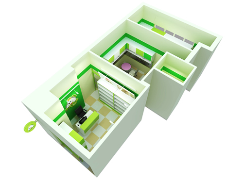 圣宠河北燕郊纳丹堡店装修效果图