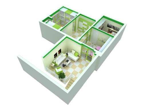 圣宠保定秀兰尚城店装修效果图