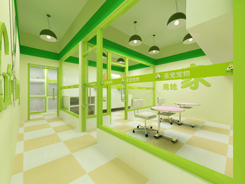 圣宠河南商丘宠物店装修效果图