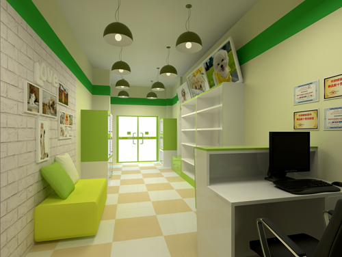 圣宠宠物(威海文化西路店)装修效果图1