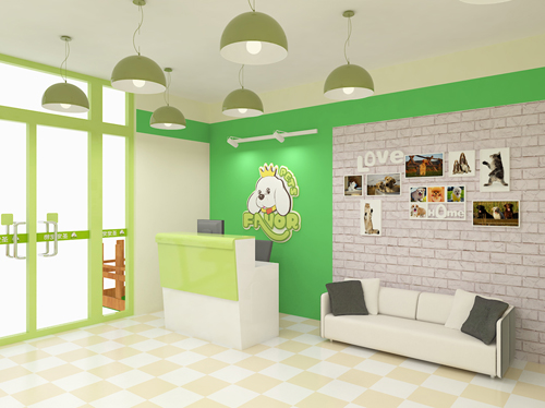 圣宠宠物延庆自莲路舜泽园店装修效果图