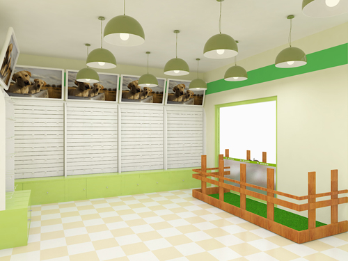 圣宠宠物延庆自莲路舜泽园店装修效果图