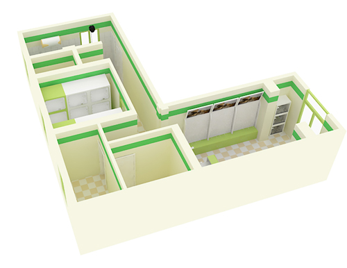 圣宠宠物北京朝阳华威西里店装修效果图