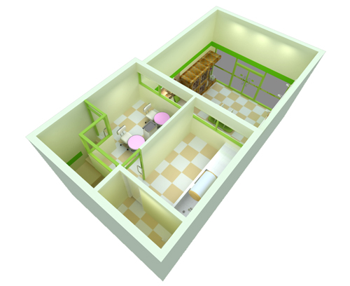 圣宠宠物梅州丰顺政锦花园店装修效果图