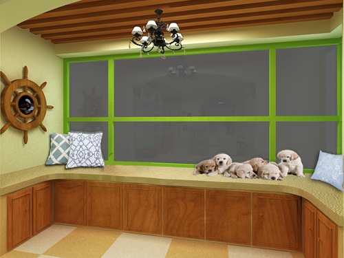 贵阳碧园花城店装修效果图