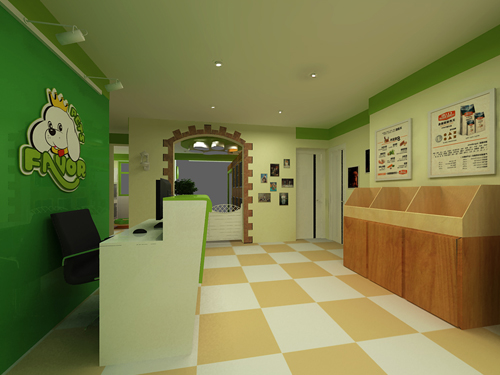 贵阳碧园花城店装修效果图