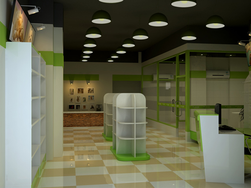 上海浦东新区龙阳路店装修效果图