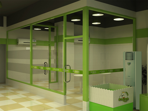 上海浦东新区龙阳路店装修效果图