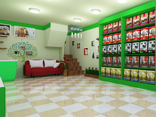 北京机场苏活店装修设计图