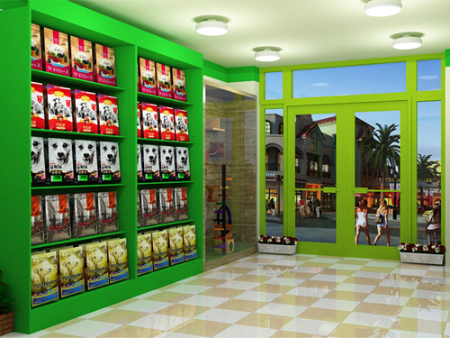 北京机场苏活店装修设计图