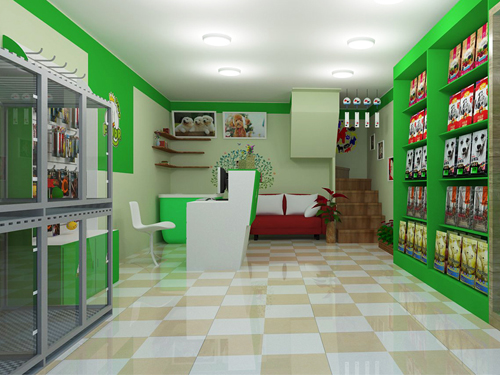 北京机场苏活店装修设计图