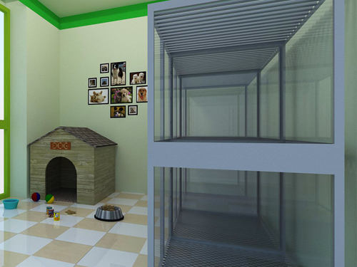 北京机场苏活店装修设计图